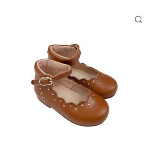 Brown Kids Mary Jane Shoes by Chloe. New in Original box